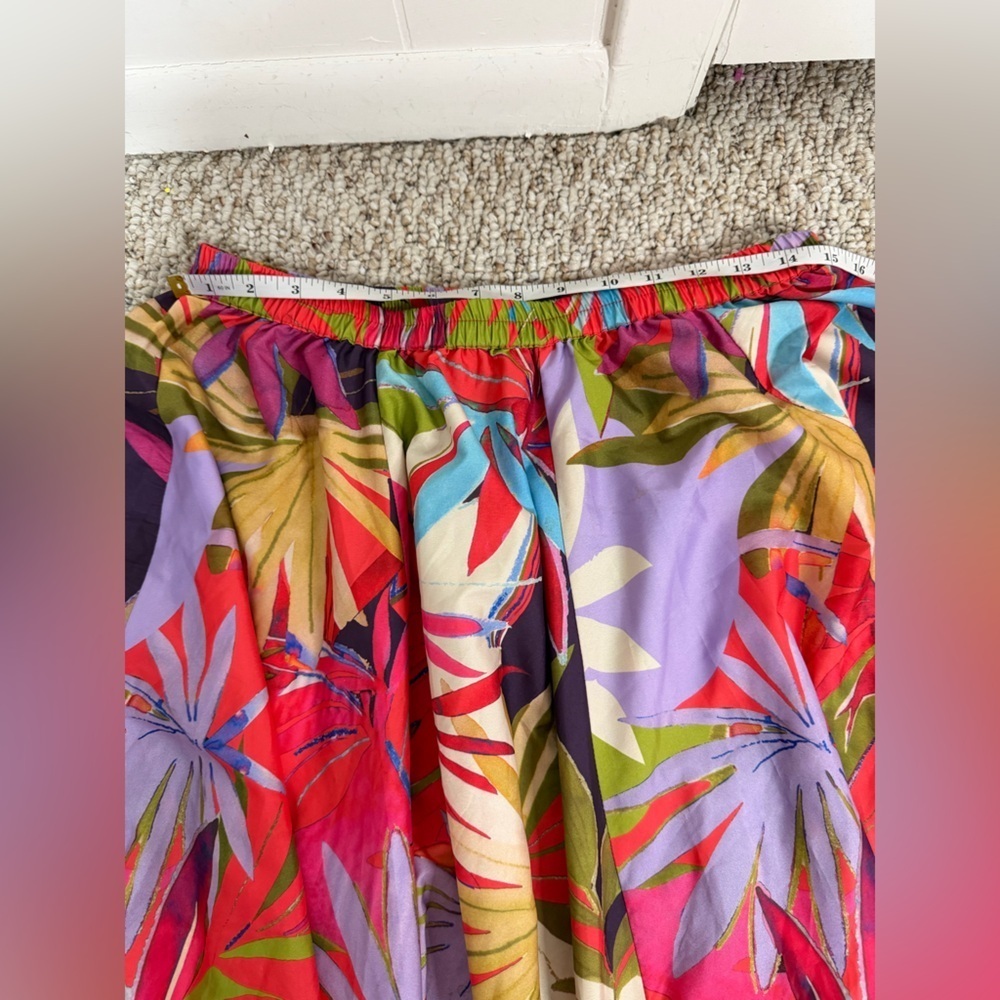Rachel Zoe Vibrant Multicolor Maxi Skirt size M - Picture 5 of 5